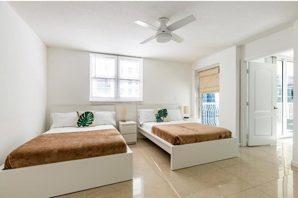 Two Bedroom Oceanview Apartment In Brickell Miami Esterno foto