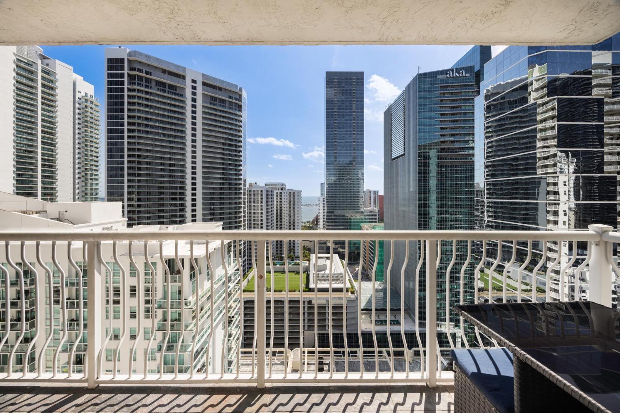 Two Bedroom Oceanview Apartment In Brickell Miami Esterno foto