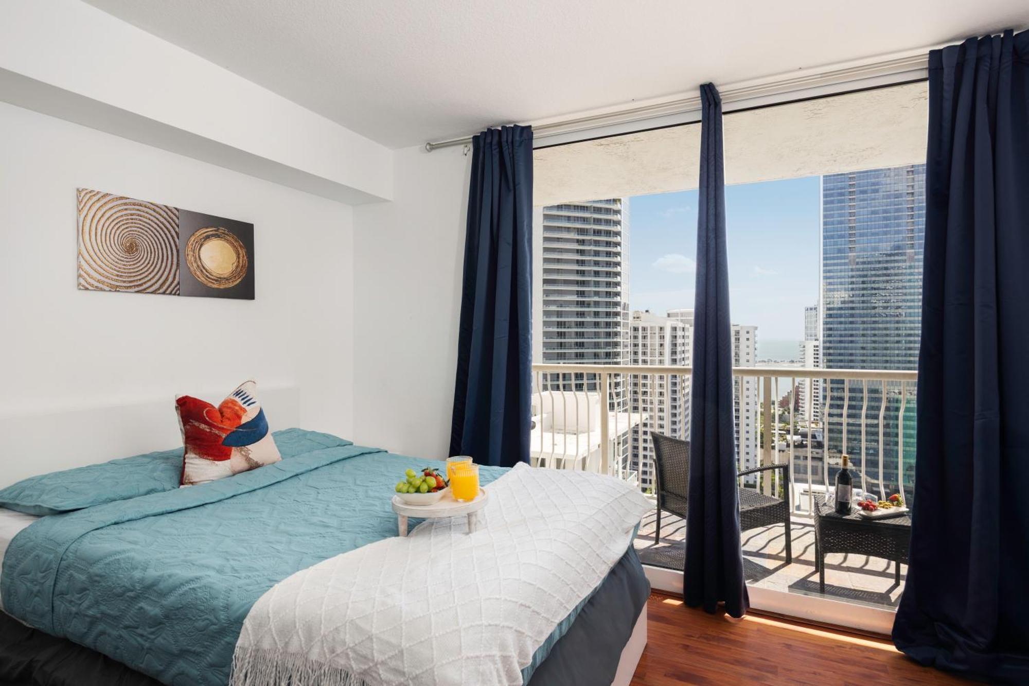 Two Bedroom Oceanview Apartment In Brickell Miami Esterno foto