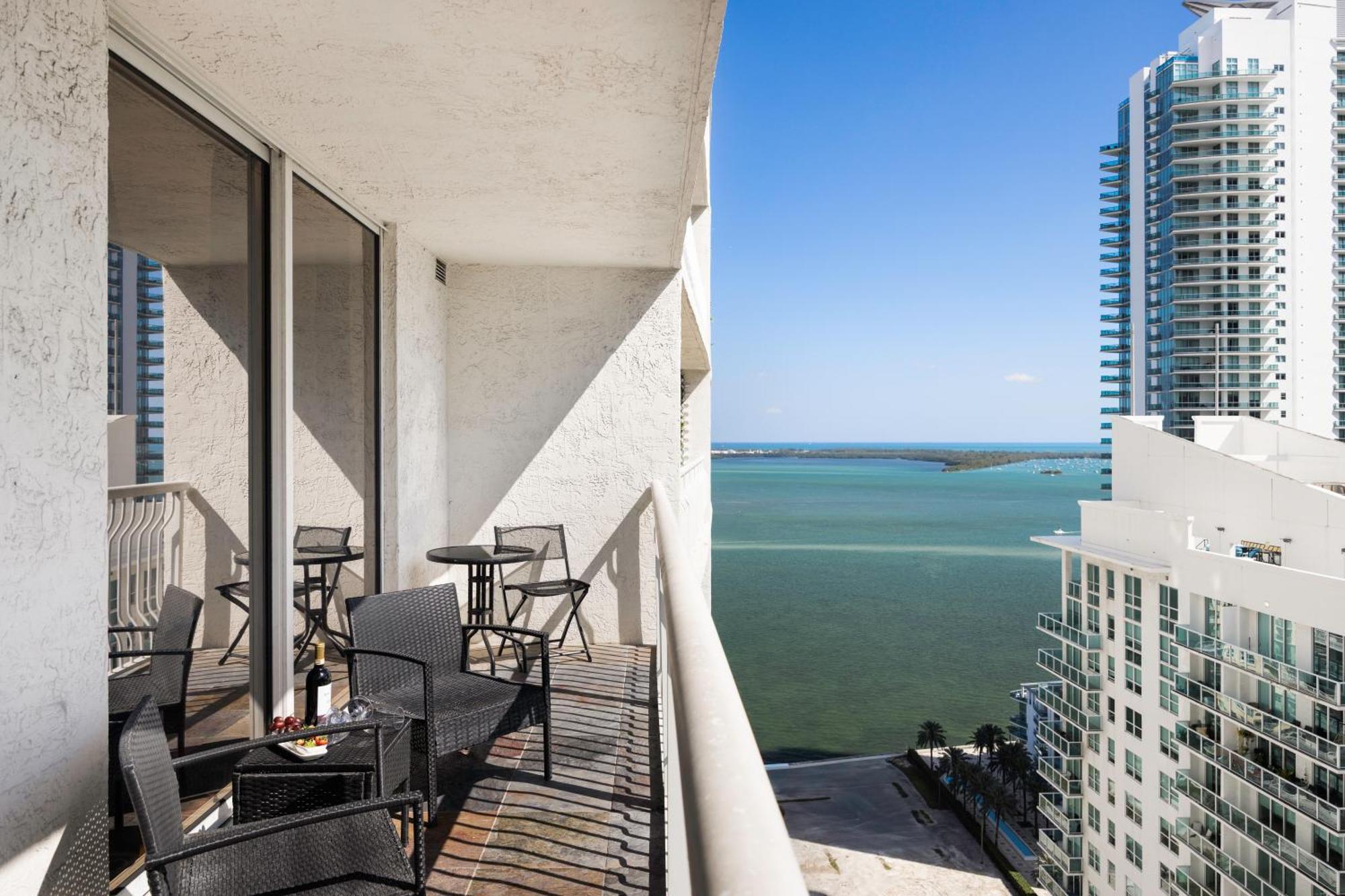 Two Bedroom Oceanview Apartment In Brickell Miami Esterno foto